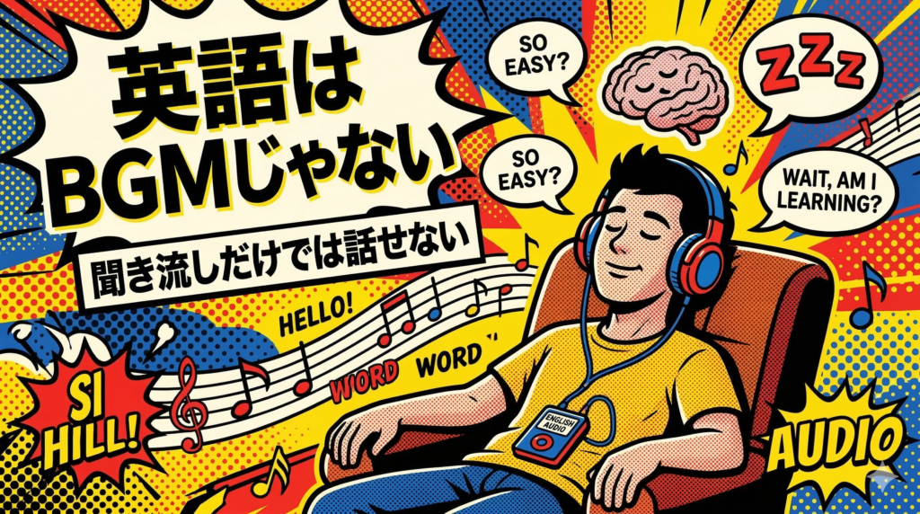 英語聞き流しは意味ない？効果が出ない理由と正しい勉強法